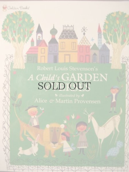 画像1: Robert Louis Steavenson's A Child's GARDEN of VRSES　＜GOLDEN　BOOKS　＞ (1)