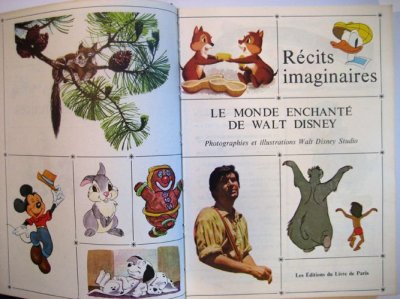 画像1: Recits imaginaires  LE MONDE ENCHANTE de Walt Disney  - ウォルト　ディズニーの物語の魅惑の世界 -